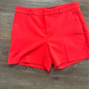 Banana Republic Bright Red High Waist Shorts size2 women
